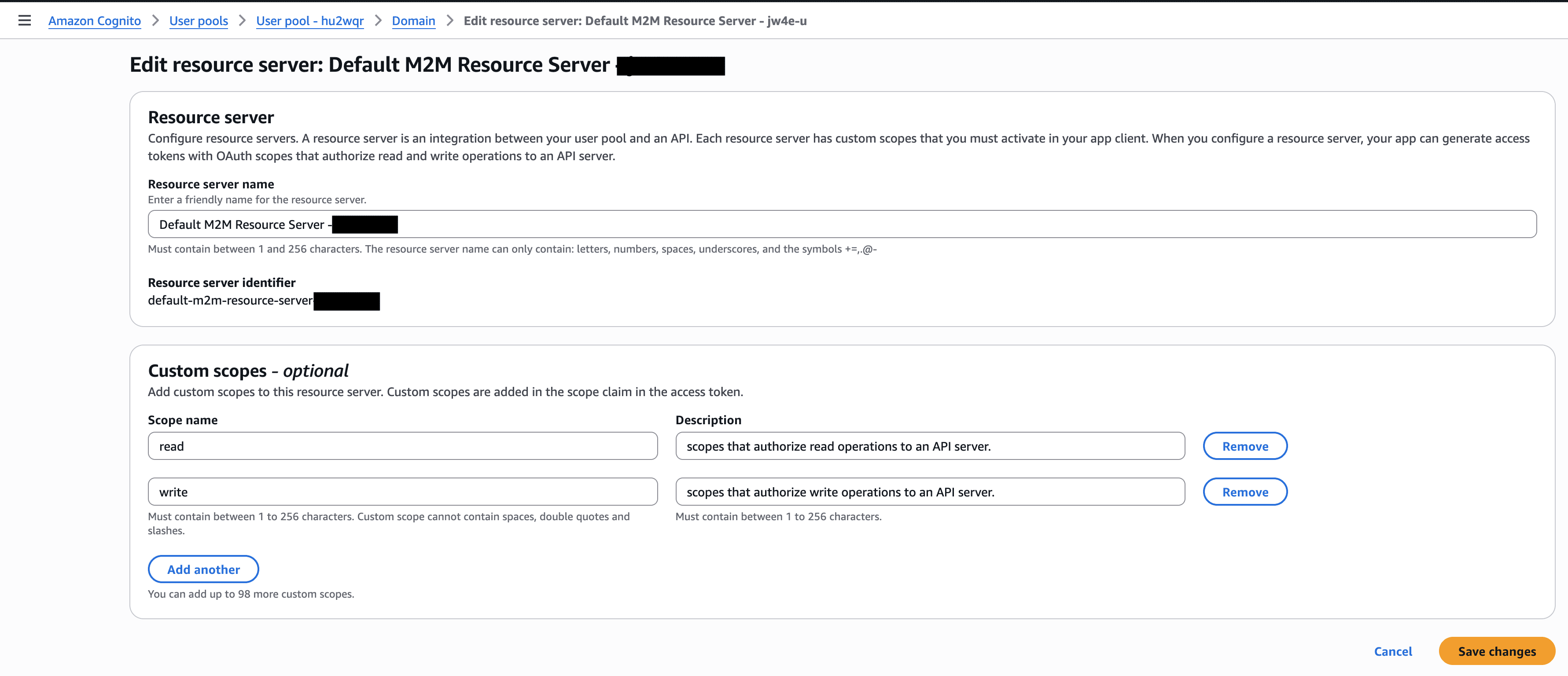 Cognito-ResouceServer